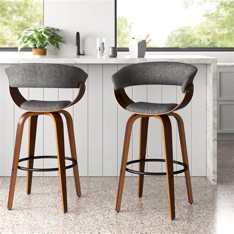 Adelita Swivel Counter & Bar Stool with Arms in Faux Leather, and Metal Frame. by Ivy Bronx. From $245.99 $349.99. Open Box Price: $144.83 - $223.37. ( 359) Shop Wayfair for the best counter stools with back and arms. Enjoy Free Shipping on …